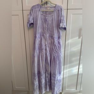 Loveshack Fancy purple dress